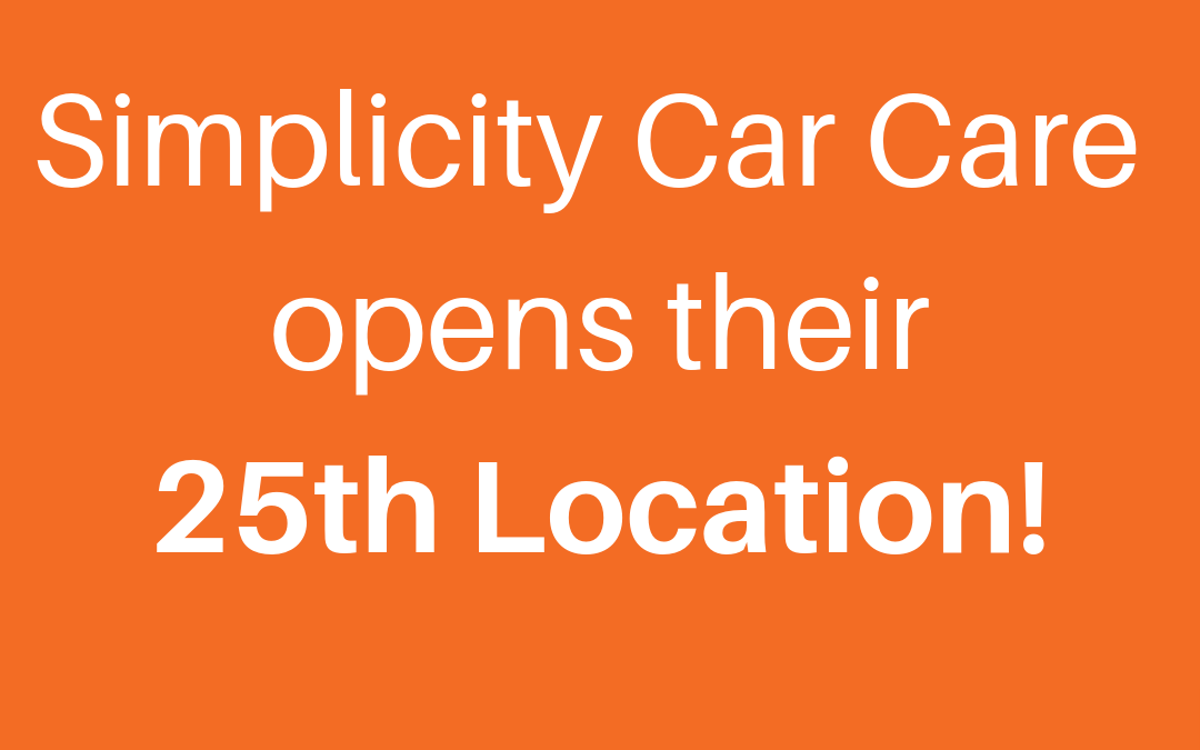 Simplicity Car Care is Proud to Open 25th Canadian Location