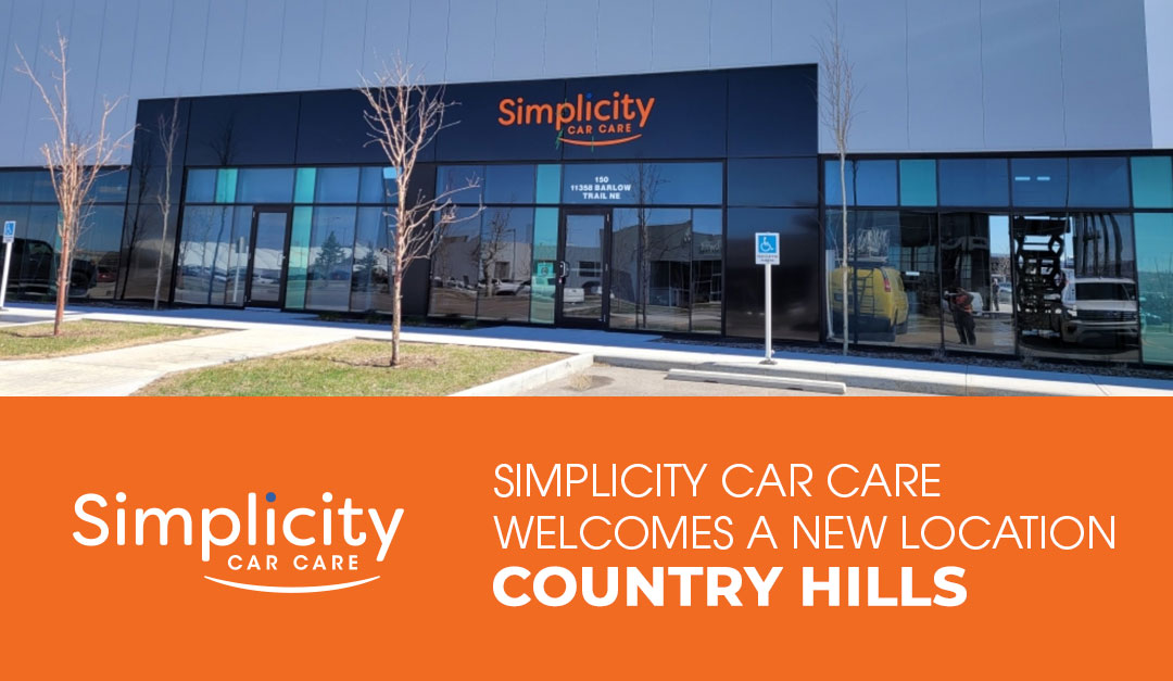 Simplicity Car Care Opens New Location In Country Hills, Alberta